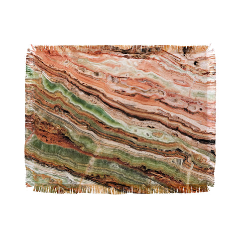 Marta Barragan Camarasa Mineral texture detail Throw Blanket