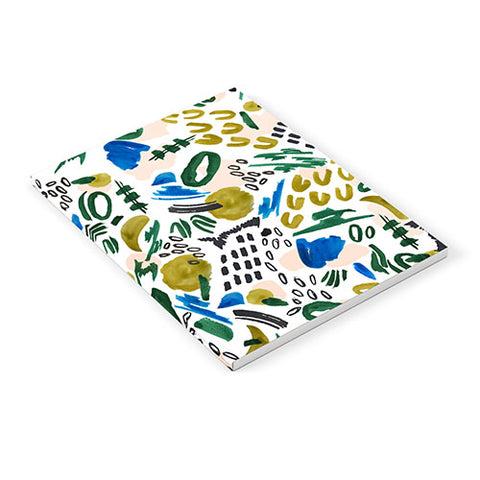 Marta Barragan Camarasa Mix abstract strokes Notebook