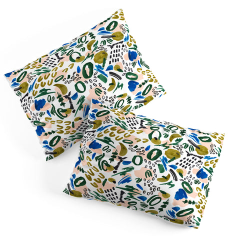Marta Barragan Camarasa Mix abstract strokes Pillow Shams