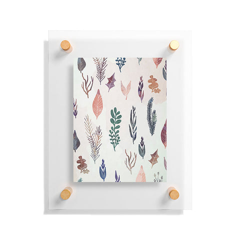 Marta Barragan Camarasa Mix of plants Floating Acrylic Print