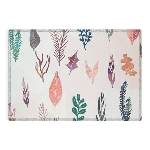 Marta Barragan Camarasa Mix of plants Outdoor Rug