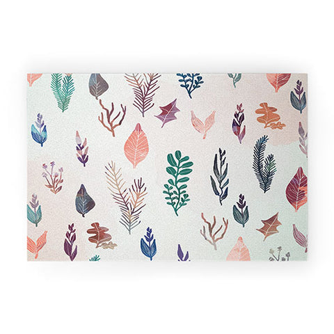 Marta Barragan Camarasa Mix of plants Welcome Mat