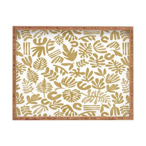 Marta Barragan Camarasa Modern abstract nature 3MS Rectangular Tray