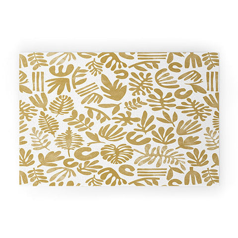 Marta Barragan Camarasa Modern abstract nature 3MS Welcome Mat