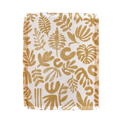 Marta Barragan Camarasa Modern abstract nature 3MS Throw Blanket