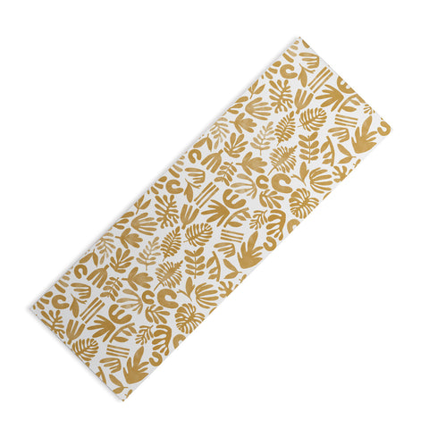 Marta Barragan Camarasa Modern abstract nature 3MS Yoga Mat