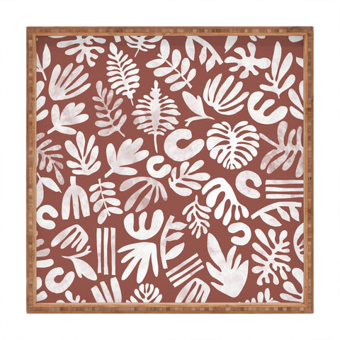 Marta Barragan Camarasa Modern abstract nature MTS Square Tray