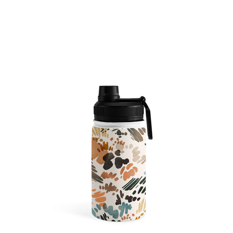Marta Barragan Camarasa Modern abstract of brush stroke Water Bottle