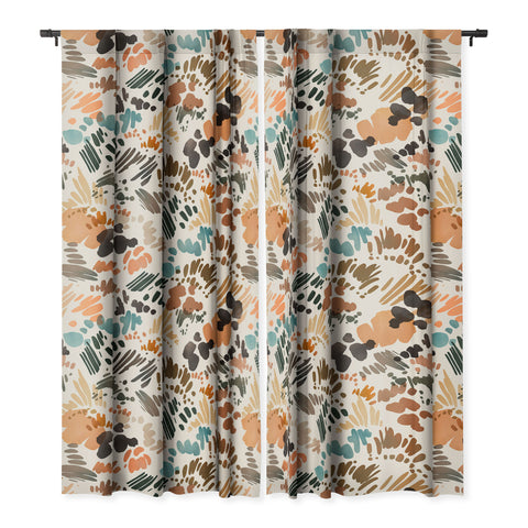 Marta Barragan Camarasa Modern abstract of brush stroke Blackout Non Repeat