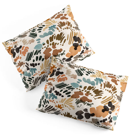 Marta Barragan Camarasa Modern abstract of brush stroke Pillow Shams