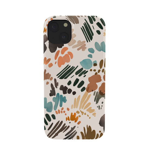 Marta Barragan Camarasa Modern abstract of brush stroke Phone Case