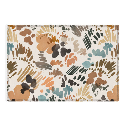 Marta Barragan Camarasa Modern abstract of brush stroke Outdoor Rug