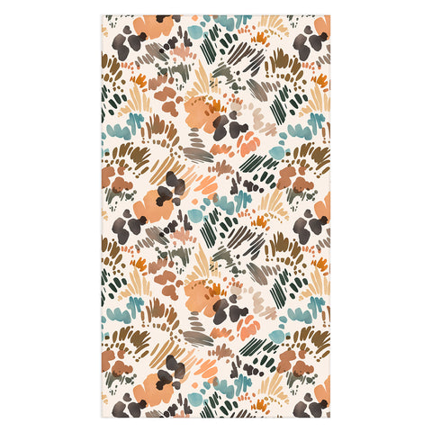 Marta Barragan Camarasa Modern abstract of brush stroke Tablecloth