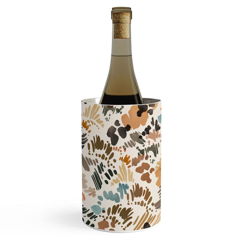 Marta Barragan Camarasa Modern abstract of brush stroke Wine Chiller