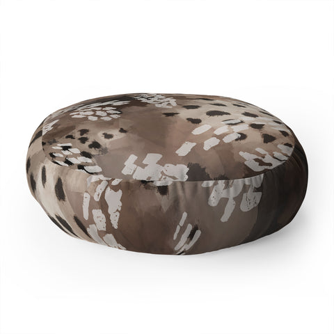 Marta Barragan Camarasa Modern animal print 75 Floor Pillow Round