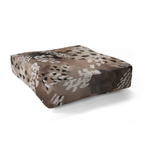 Marta Barragan Camarasa Modern animal print 75 Floor Pillow Square