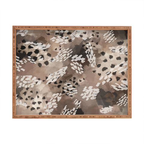 Marta Barragan Camarasa Modern animal print 75 Rectangular Tray