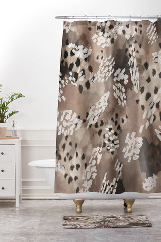 Marta Barragan Camarasa Modern animal print 75 Shower Curtain And Mat
