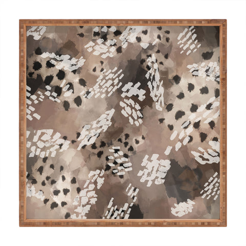 Marta Barragan Camarasa Modern animal print 75 Square Tray