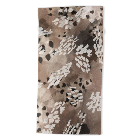 Marta Barragan Camarasa Modern animal print 75 Beach Towel
