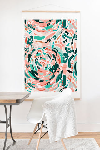 Marta Barragan Camarasa Modern artistic painting Art Print And Hanger