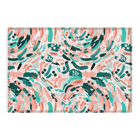 Marta Barragan Camarasa Modern artistic painting Outdoor Rug