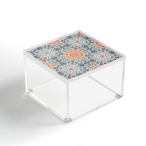 Marta Barragan Camarasa Modern brushstroke mosaic Acrylic Box