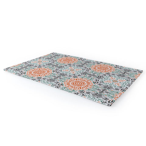 Marta Barragan Camarasa Modern brushstroke mosaic Area Rug