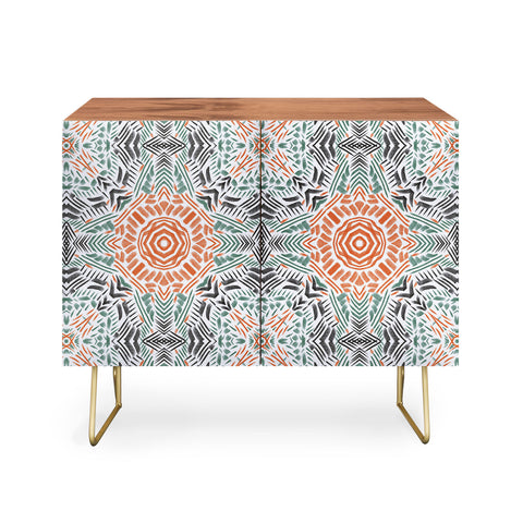 Marta Barragan Camarasa Modern brushstroke mosaic Credenza