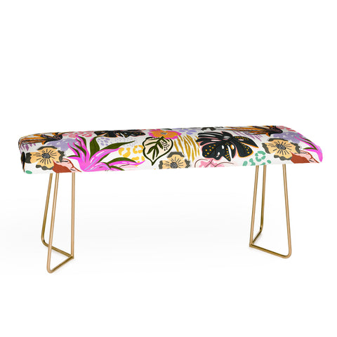 Marta Barragan Camarasa Modern colorful jungle Bench