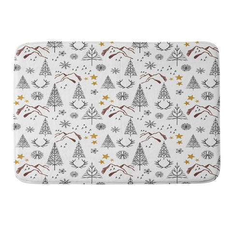 Marta Barragan Camarasa Modern farmhouse I Memory Foam Bath Mat