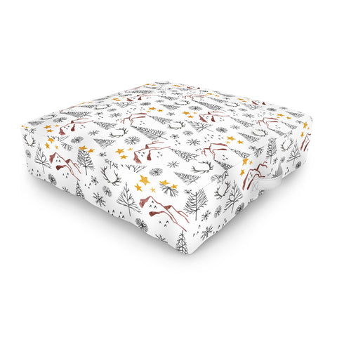 Marta Barragan Camarasa Modern farmhouse I Outdoor Floor Cushion