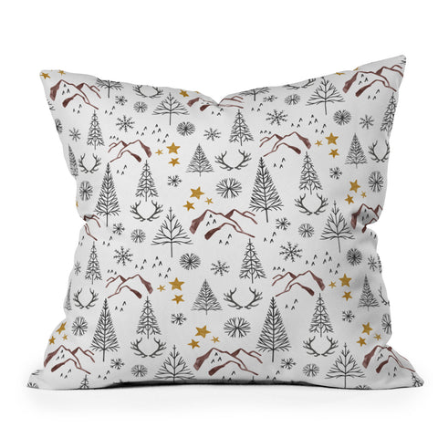 Marta Barragan Camarasa Modern farmhouse I Throw Pillow