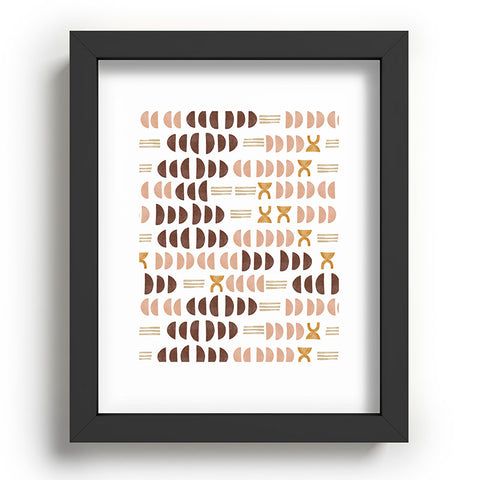 Marta Barragan Camarasa Modern geometric mosaic 10 Recessed Framing Rectangle