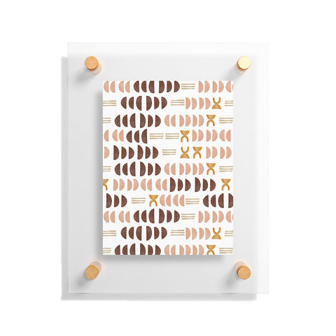 Marta Barragan Camarasa Modern geometric mosaic 10 Floating Acrylic Print