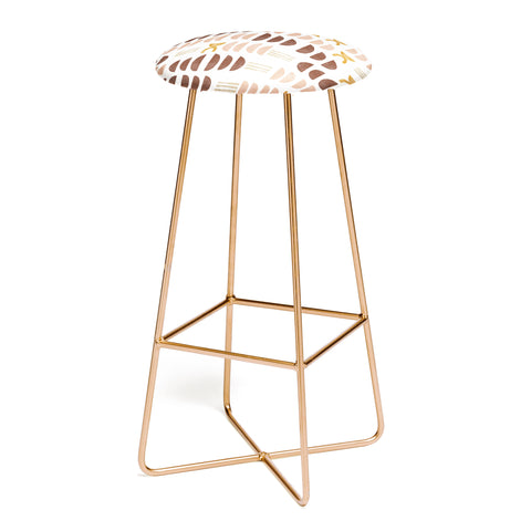 Marta Barragan Camarasa Modern geometric mosaic 10 Bar Stool