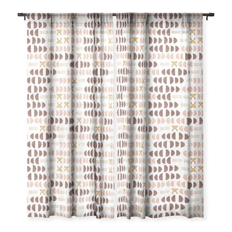 Marta Barragan Camarasa Modern geometric mosaic 10 Sheer Non Repeat