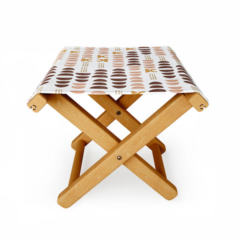 Marta Barragan Camarasa Modern geometric mosaic 10 Folding Stool
