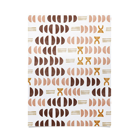 Marta Barragan Camarasa Modern geometric mosaic 10 Poster