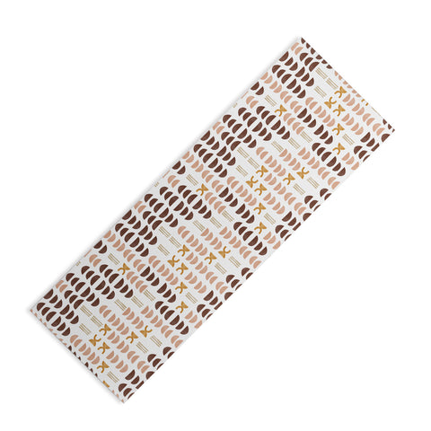 Marta Barragan Camarasa Modern geometric mosaic 10 Yoga Mat