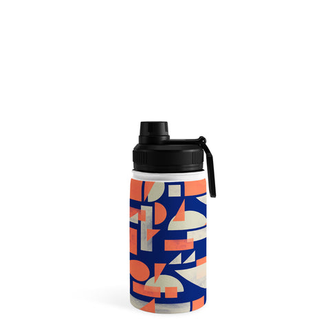 Marta Barragan Camarasa Modern geometric mosaic Water Bottle