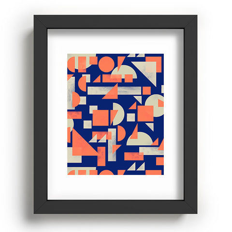 Marta Barragan Camarasa Modern geometric mosaic Recessed Framing Rectangle