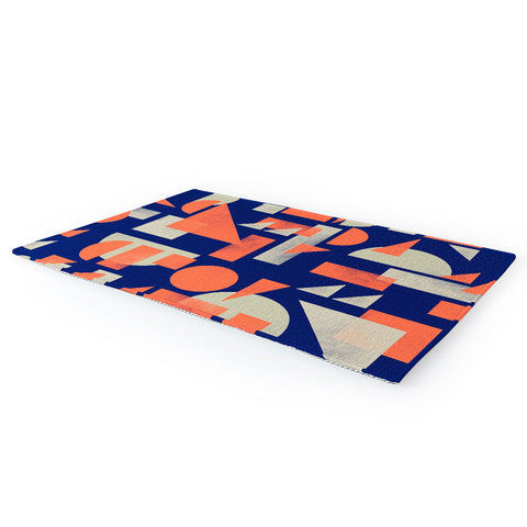 Marta Barragan Camarasa Modern geometric mosaic Area Rug