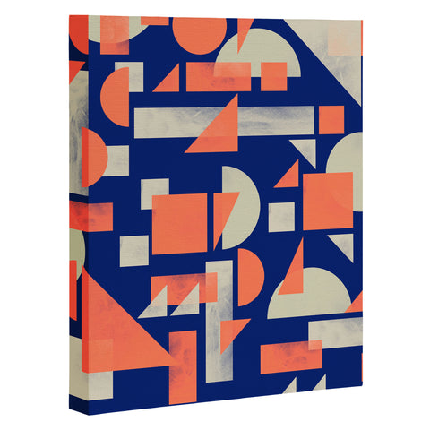 Marta Barragan Camarasa Modern geometric mosaic Art Canvas