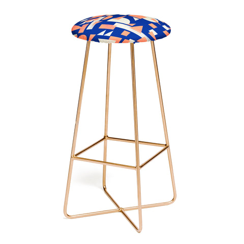 Marta Barragan Camarasa Modern geometric mosaic Bar Stool