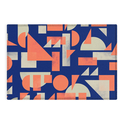 Marta Barragan Camarasa Modern geometric mosaic Outdoor Rug