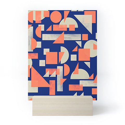 Marta Barragan Camarasa Modern geometric mosaic Mini Art Print