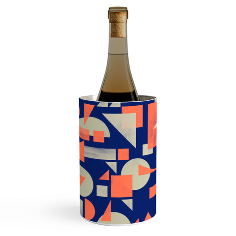 Marta Barragan Camarasa Modern geometric mosaic Wine Chiller