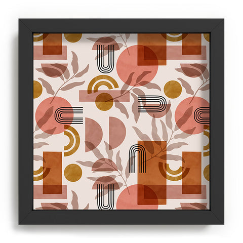 Marta Barragan Camarasa Modern geometric pattern Recessed Framing Square