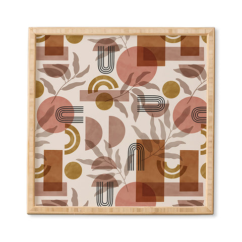 Marta Barragan Camarasa Modern geometric pattern Framed Wall Art